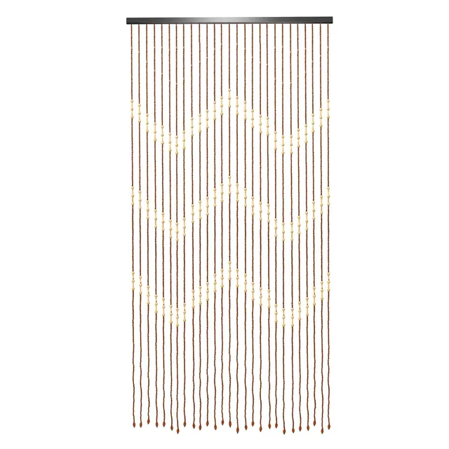 TiryyDrela Tenda Perline Bambù 90x175 27 Fili Antimosche