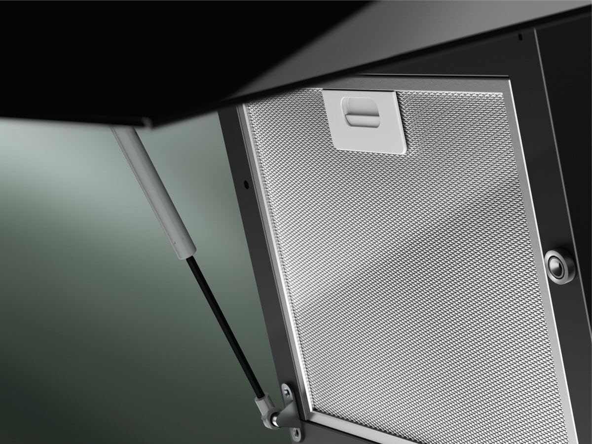 Electrolux LFV629K cappa parete 90 cm nera 575 m3/h
