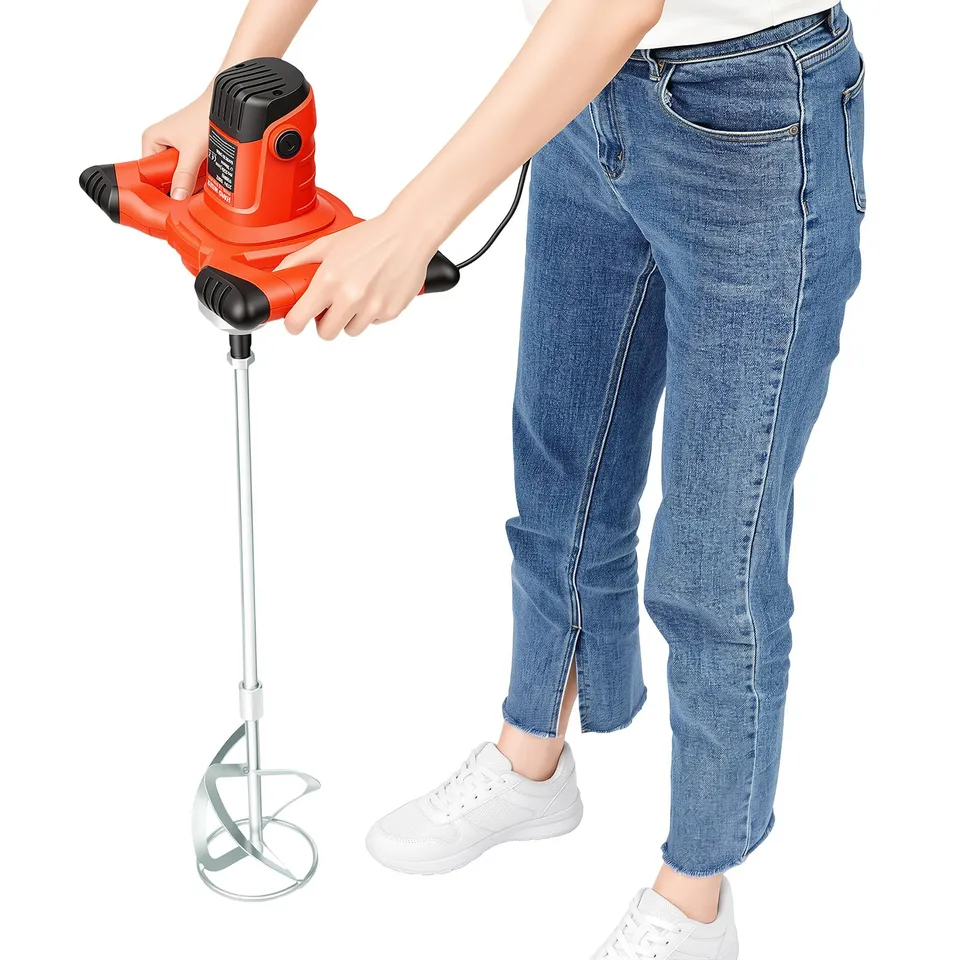 TiryyDrela miscelatore calcestruzzo elettrico 1500W 930 giri