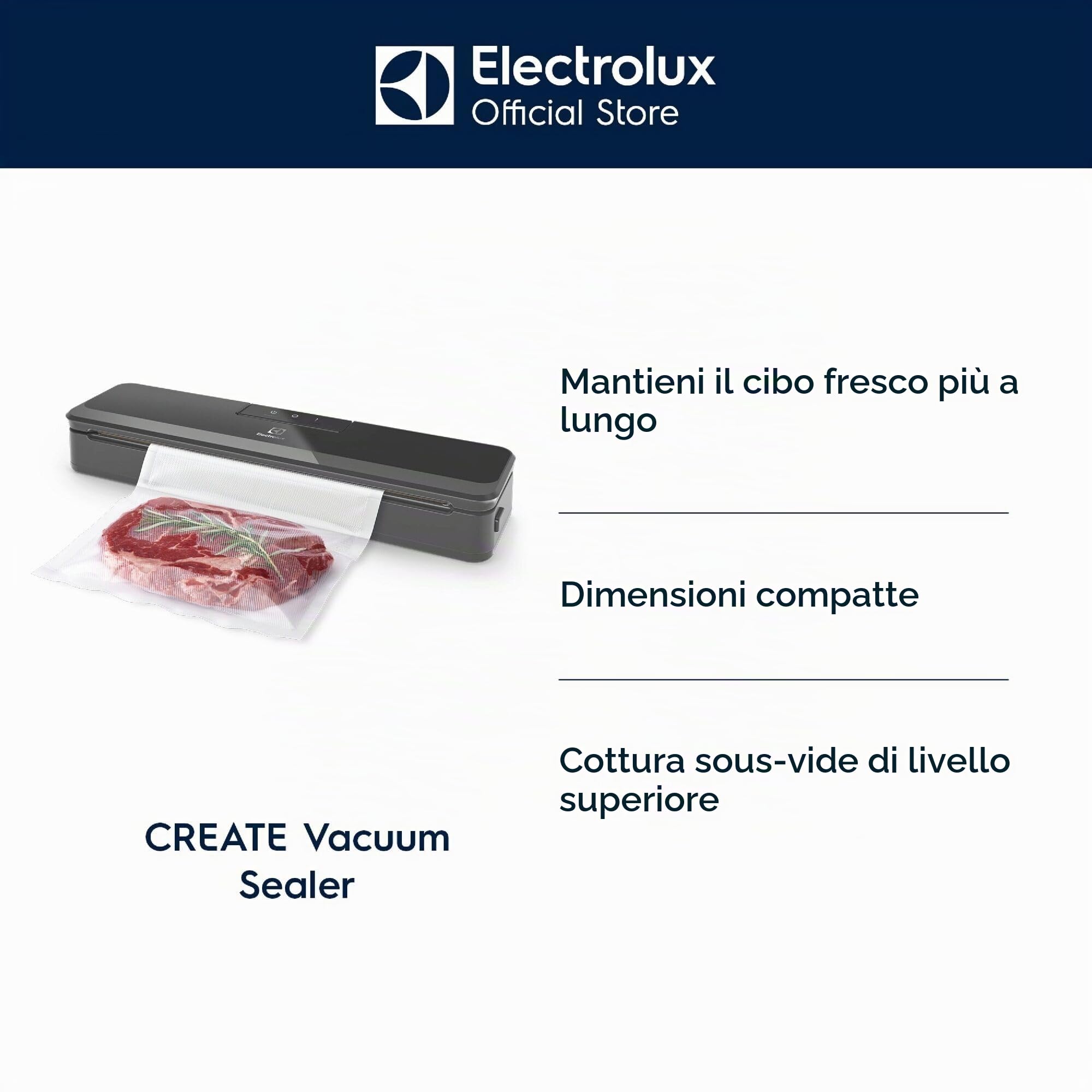 Electrolux Create 3 E4VS1-4AG macchina sottovuoto sous vide
