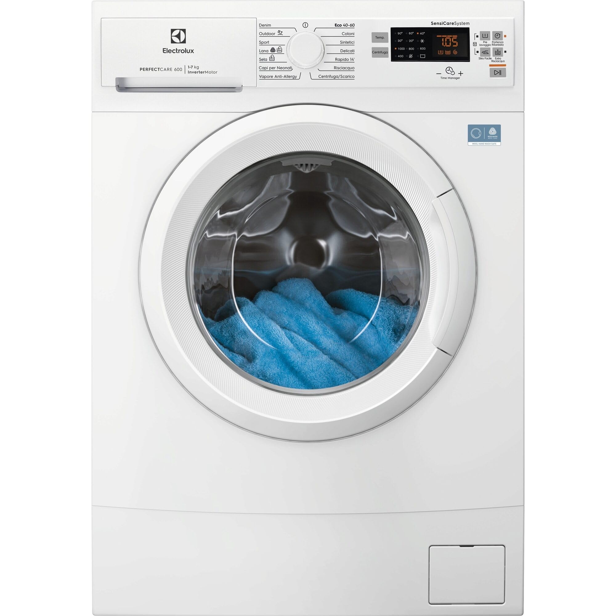 Electrolux Serie 600 EW6S517A Lavatrice 7 Kg Slim SensiCare