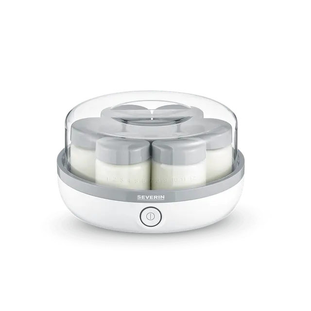 SEVERIN yogurtiera 7 vasetti 150 ml per yogurt greco fatto in casa