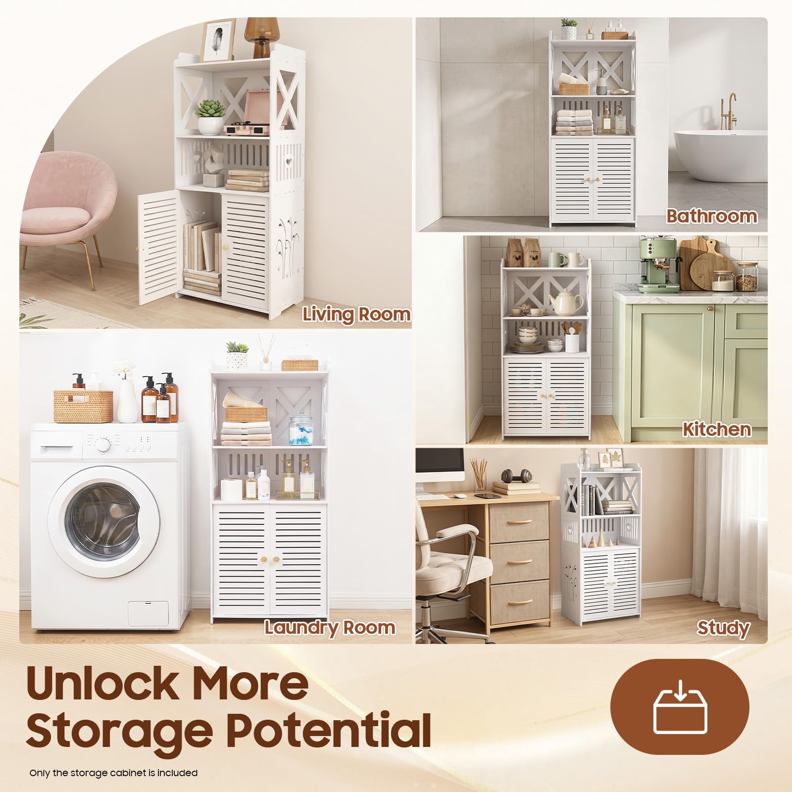 TiryyDrela mobile colonna bagno bianco stretto 40x90 cm
