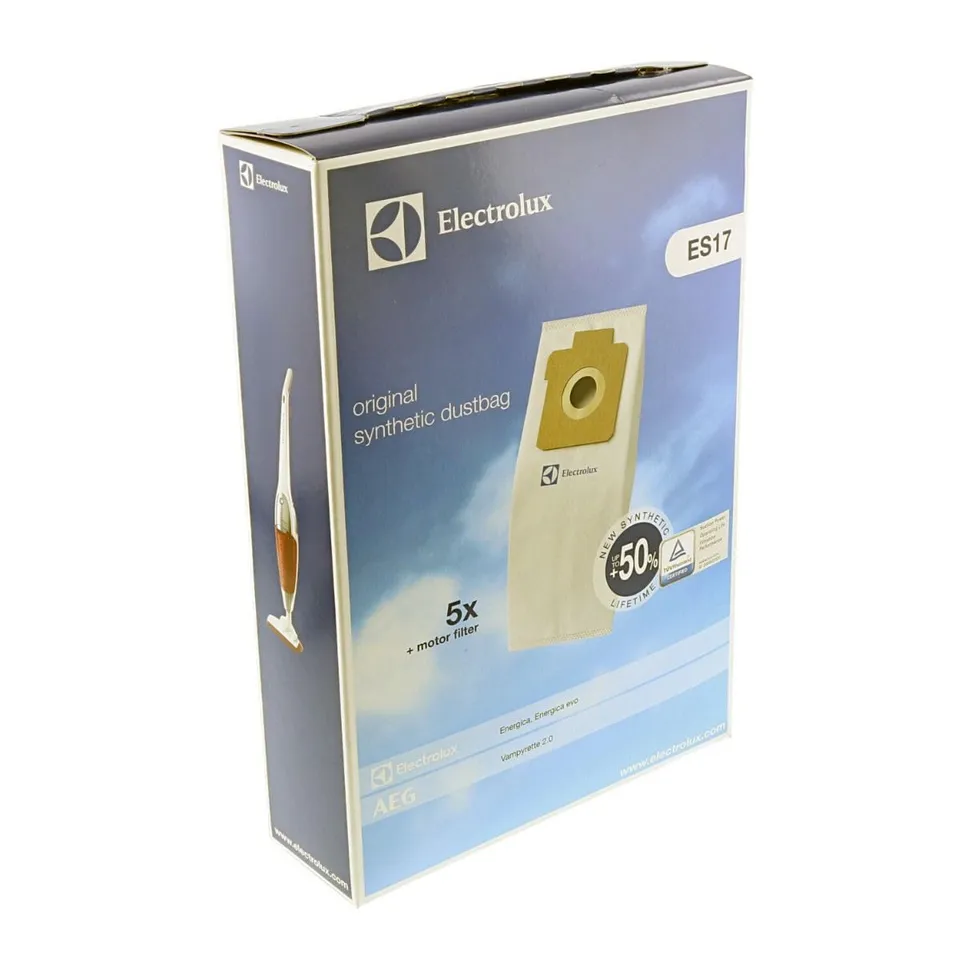 Electrolux ES17 Kit 5 Sacchetti Aspirapolvere + Filtro