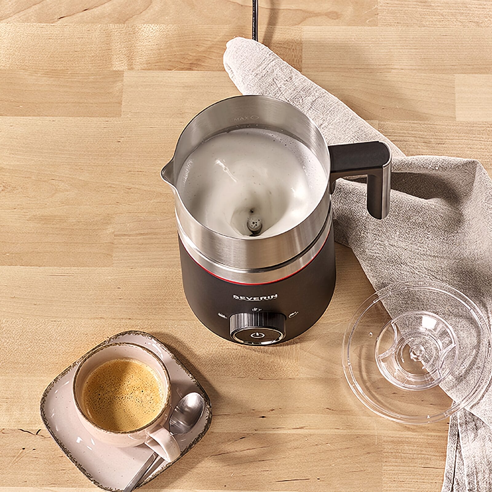 SEVO Spuma 500 montalatte elettrico 500 ml induzione