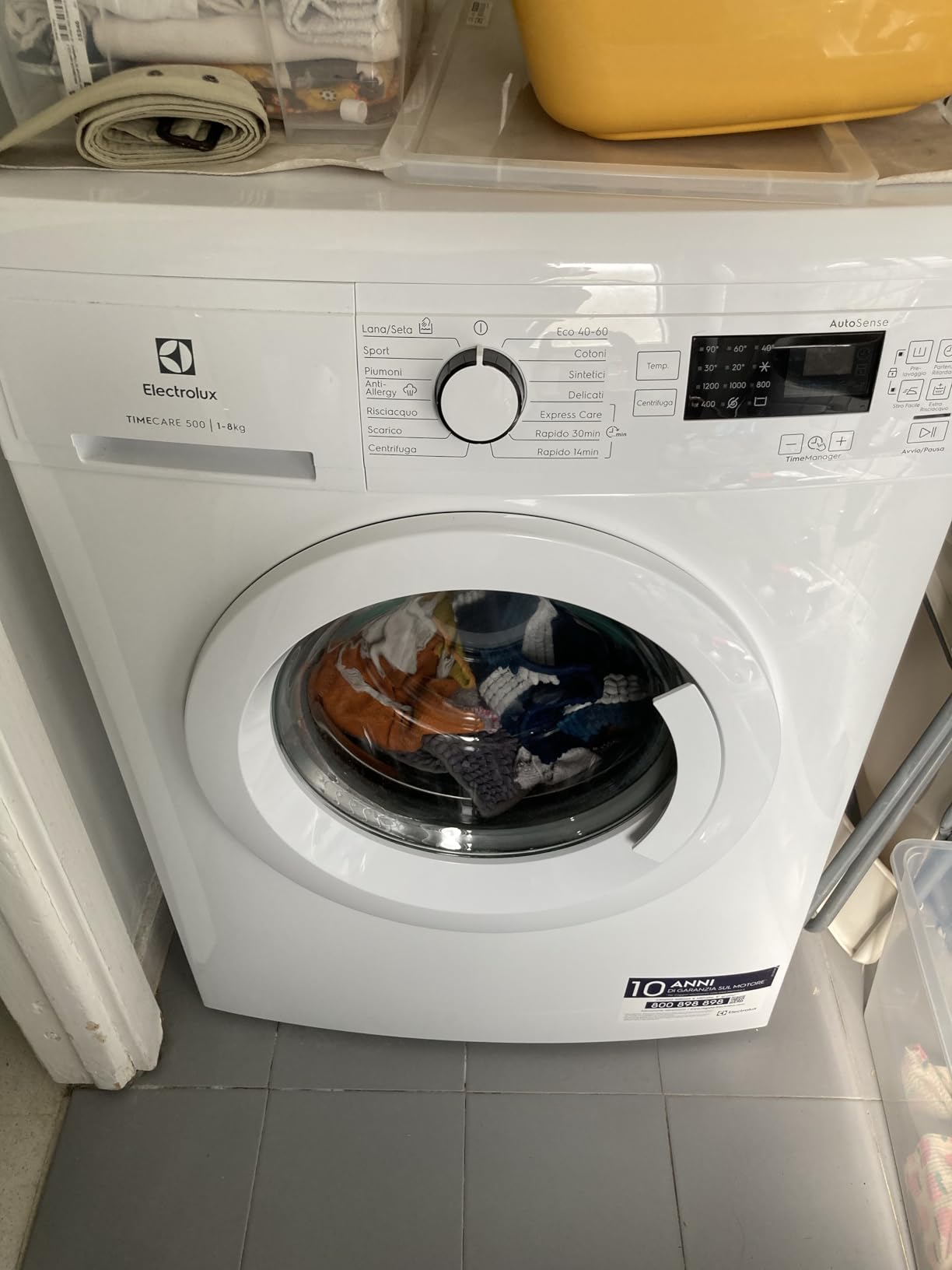 Electrolux PerfectCare 500 EW2F5W82 lavatrice 8 kg classe A