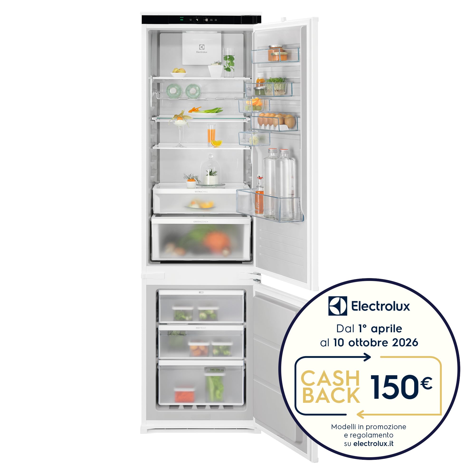 Electrolux Serie 700 ENP7MD19S frigo incasso 189 cm 269 L