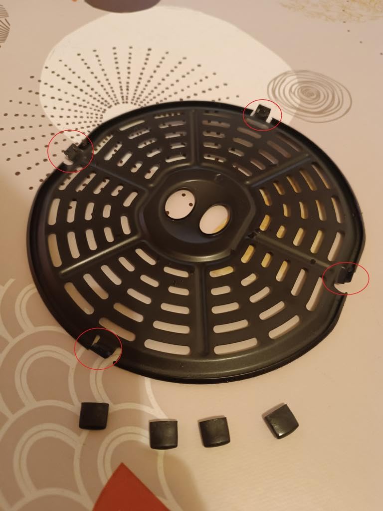 Ufesa Panther Friggitrice ad Aria 3,5L Nero 1200W
