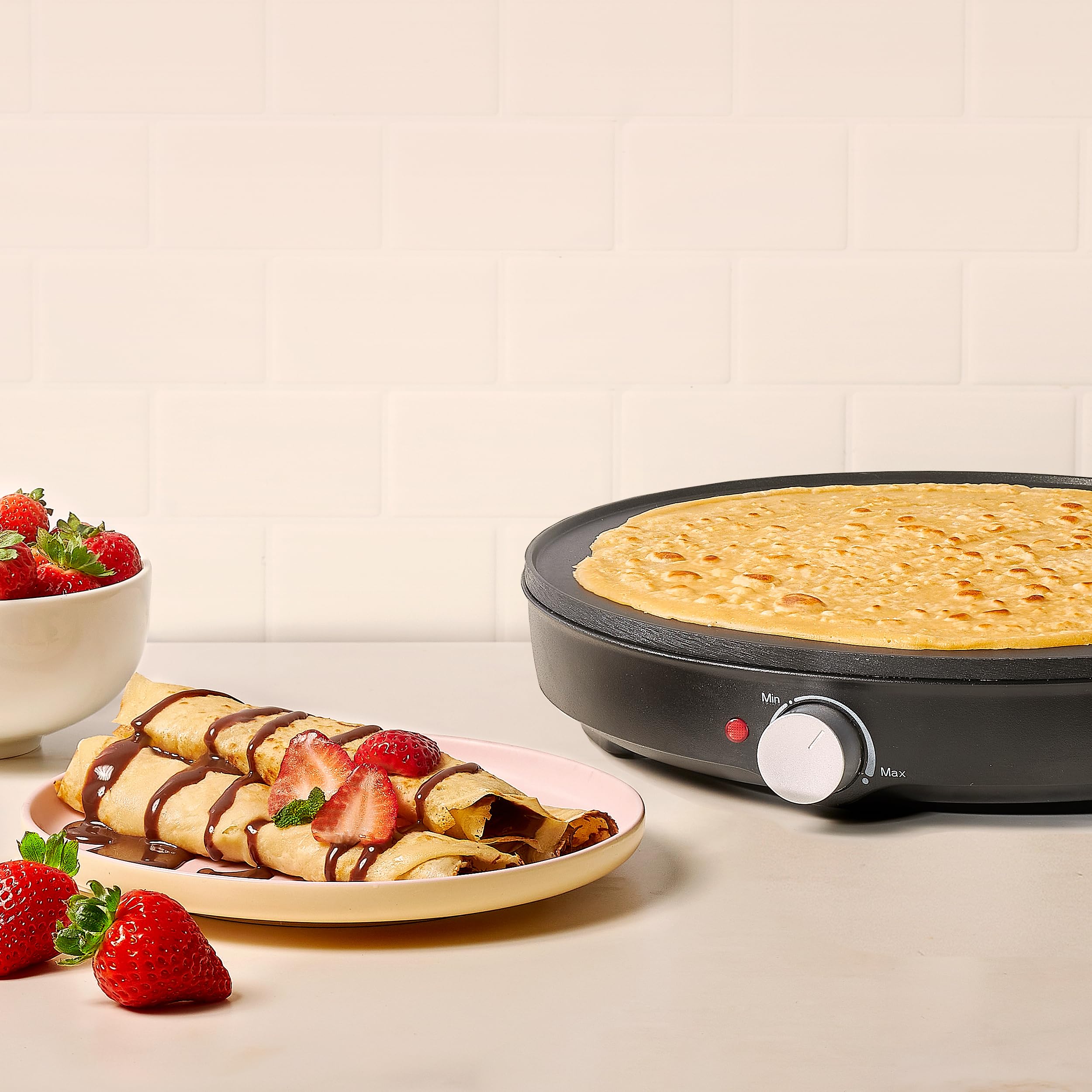 Ufesa Dolcevita crepiera elettrica 30cm 1000W antiaderente