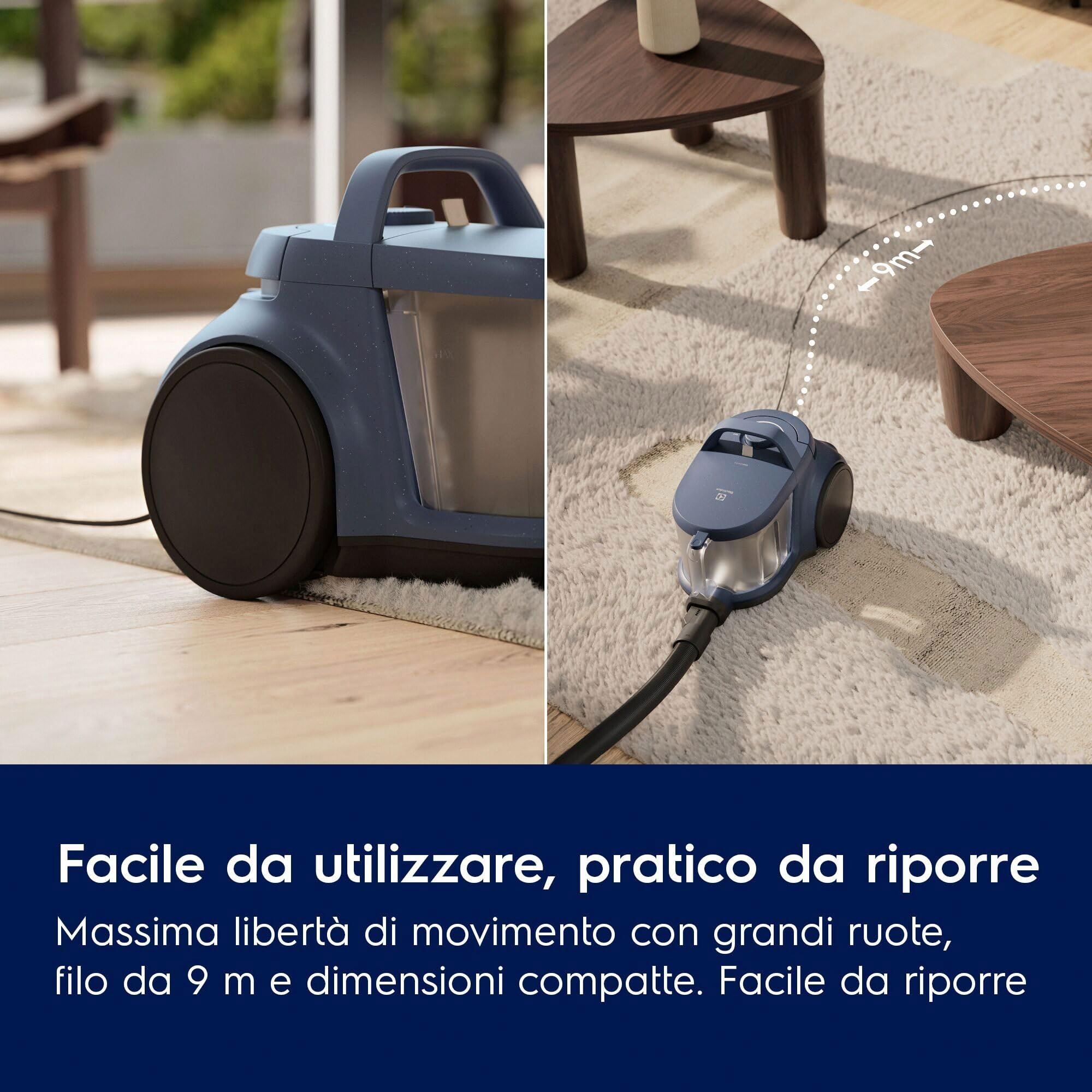 Electrolux Animal 500 EL51A2UG aspirapolvere senza sacco grigio
