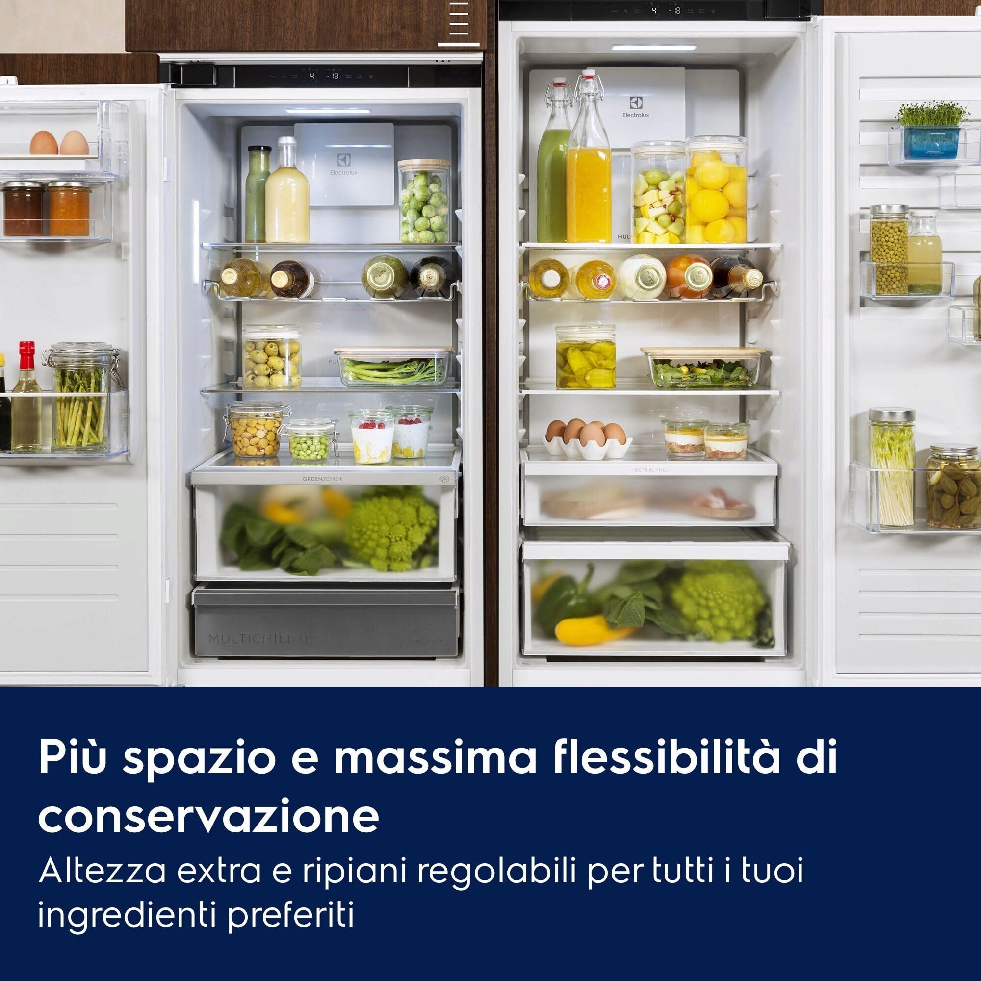 Electrolux ENA7CD19S frigo combinato incasso 269 L No Frost