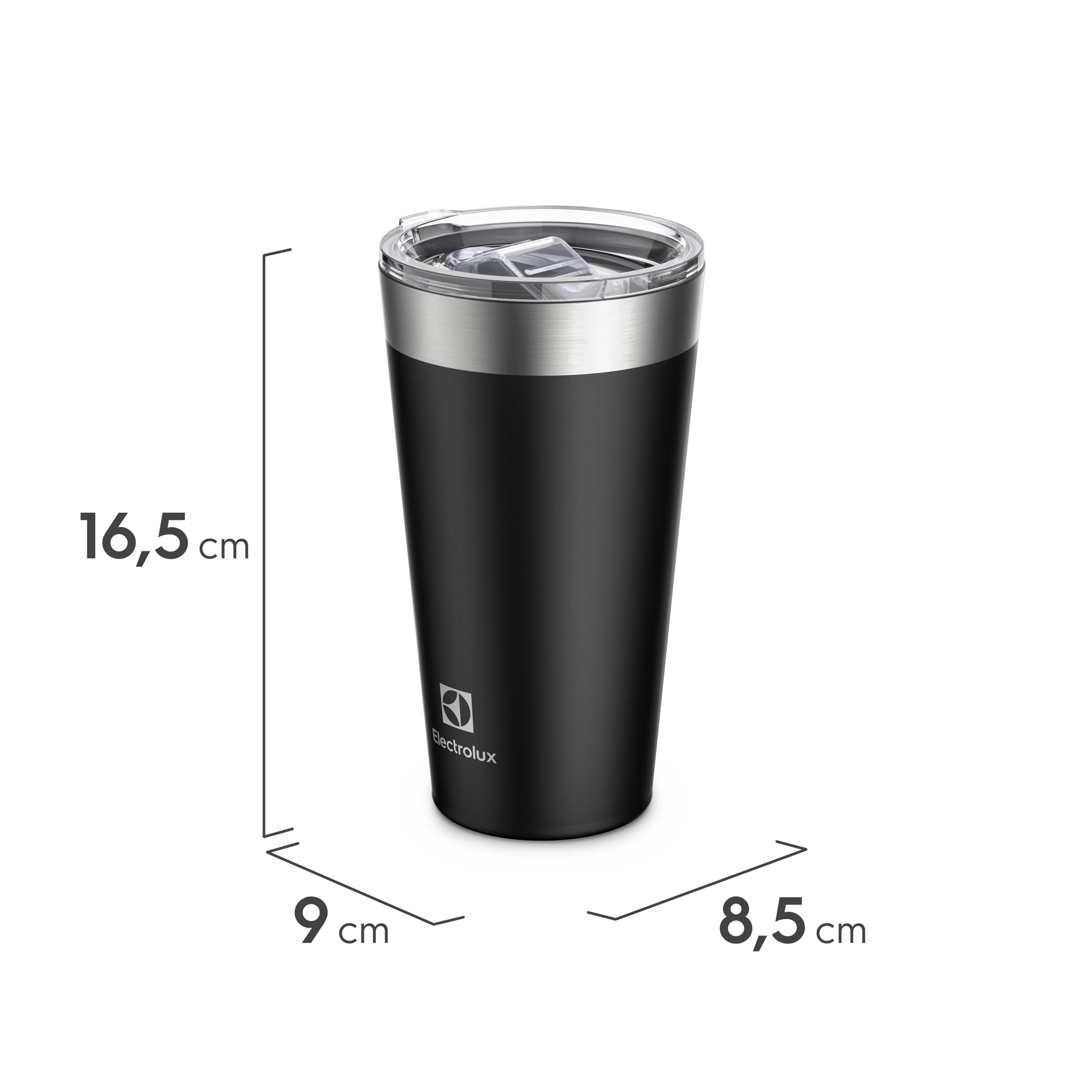 Electrolux ETHC02 tazza termica 560 ml grigio granito