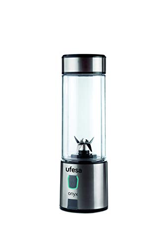 Ufesa BS2400 Onyx frullatore portatile USB 400 ml ricaricabile