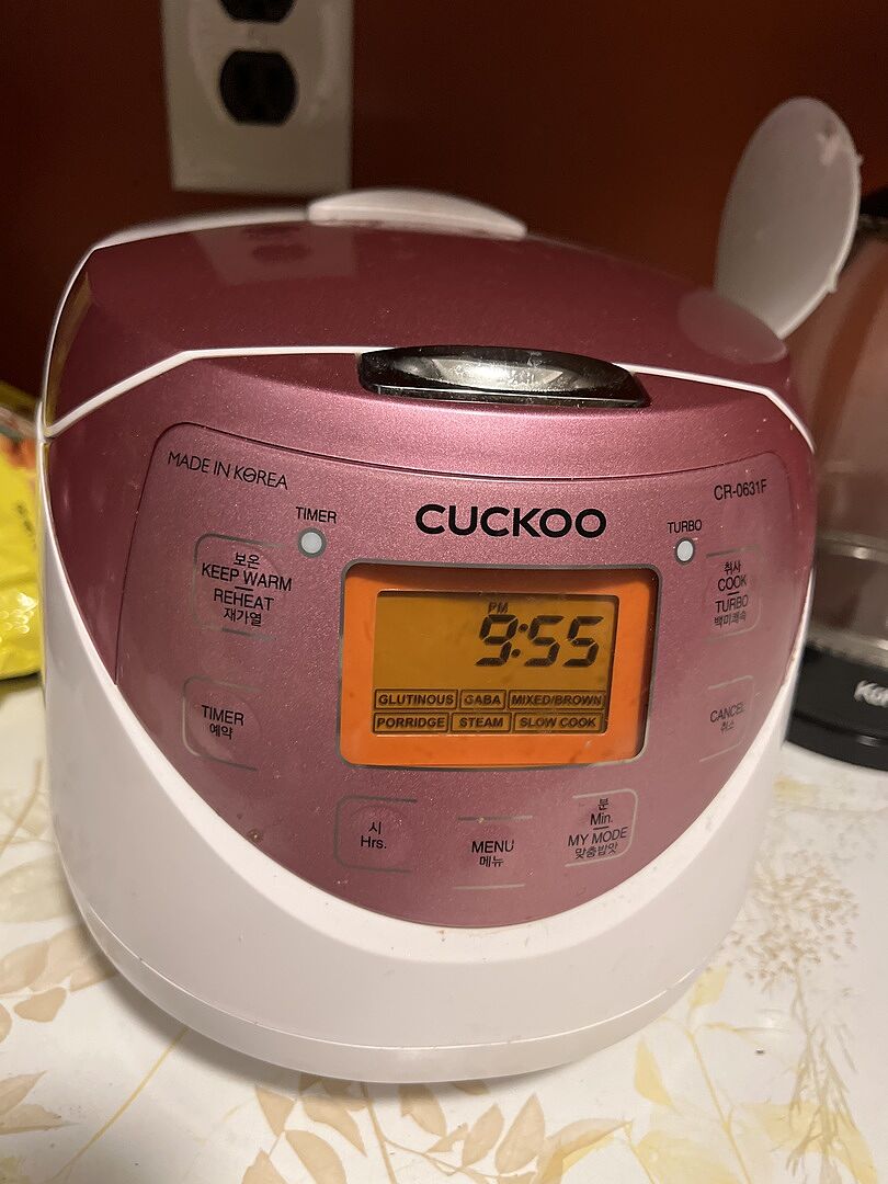 Cuckoo Micom CR-0631F cuociriso 6 tazze turbo 35 minuti