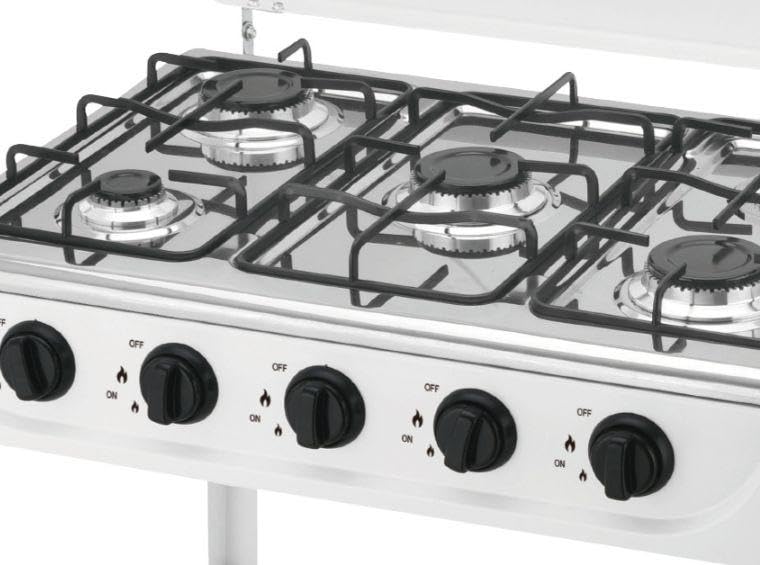 TiryyDrela Fornello Gas 4 Fuochi Ghisa Accensione Manuale