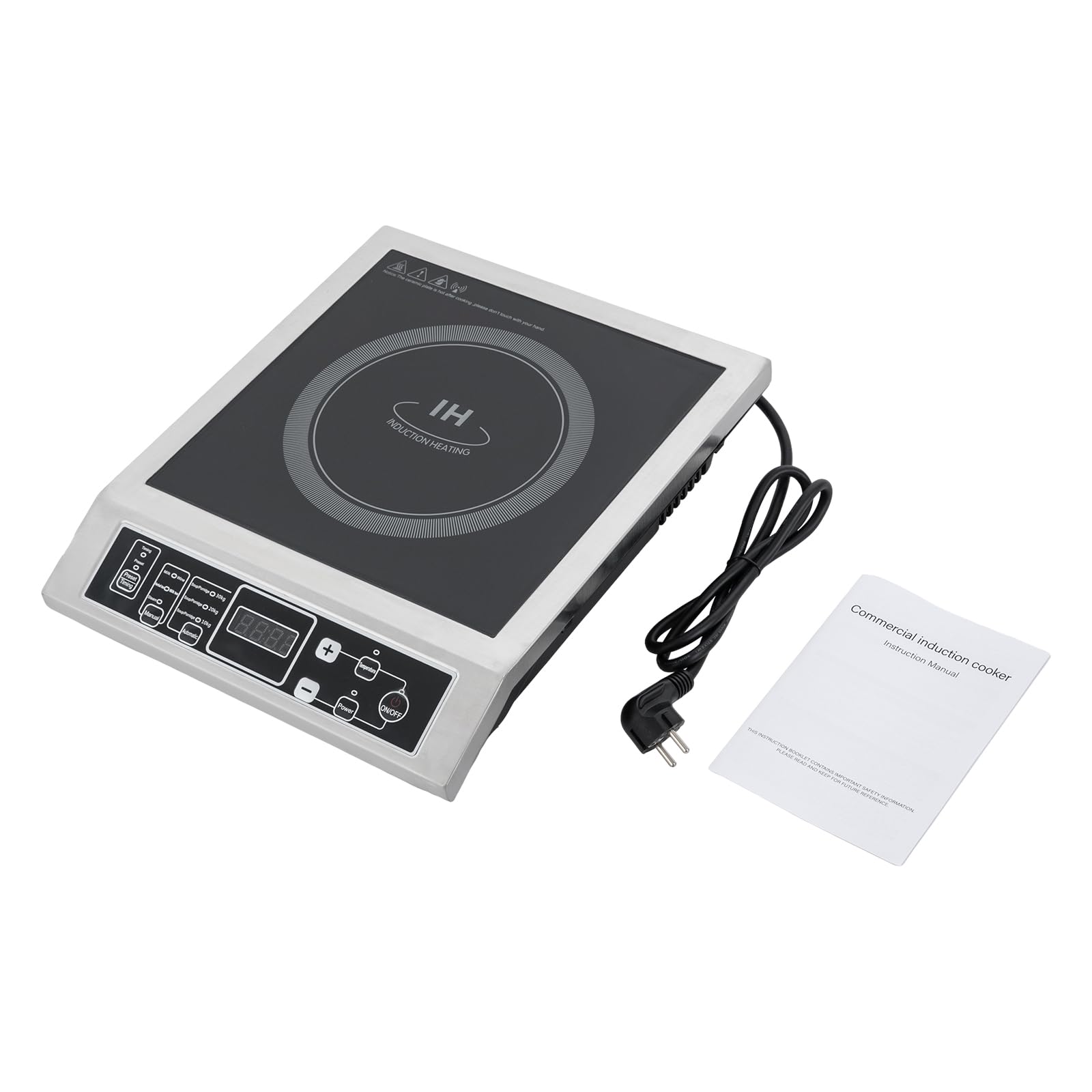 TiryyDrela Piano cottura a induzione 3500W 10 livelli touch
