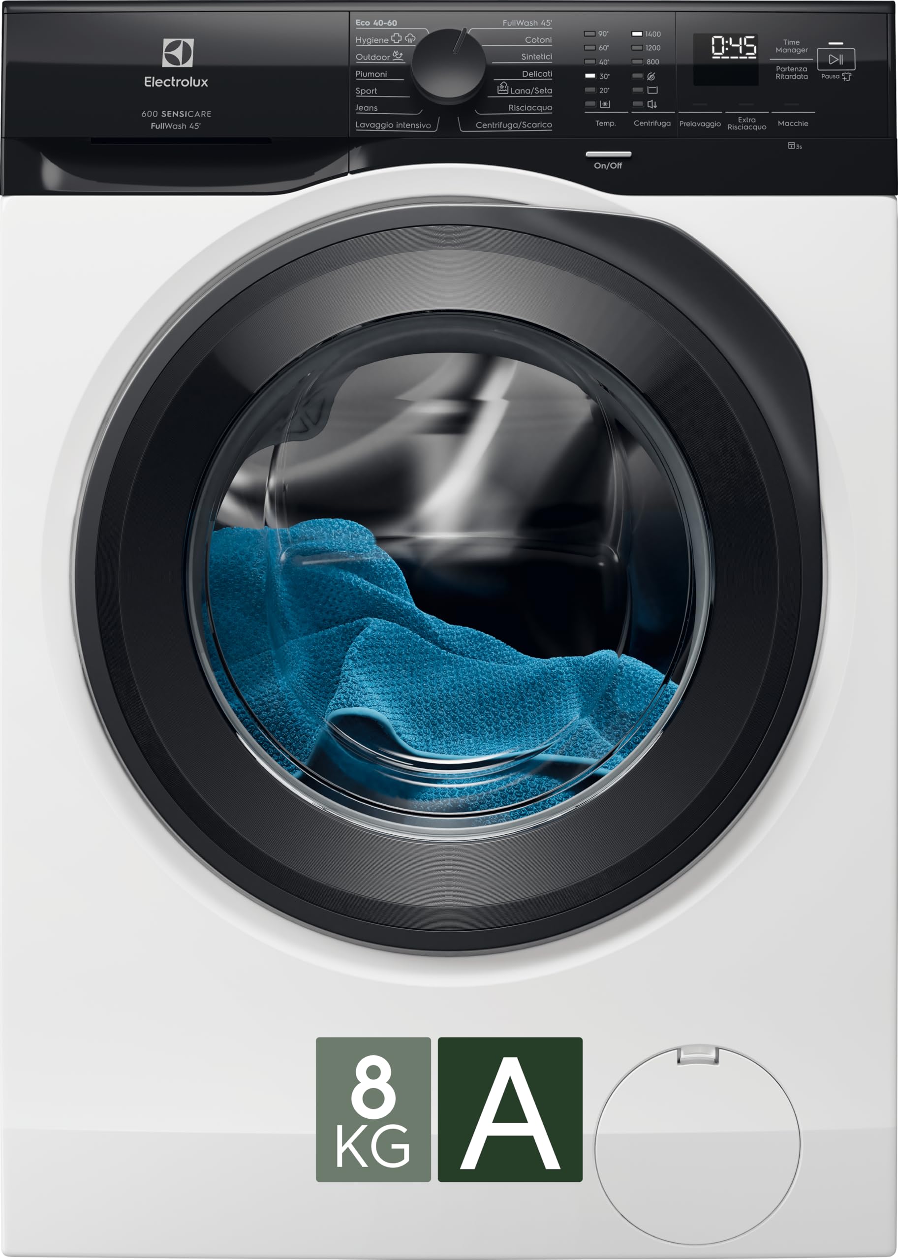 Electrolux Serie 600 EW6FZAM28 lavatrice 8 kg 1400 giri