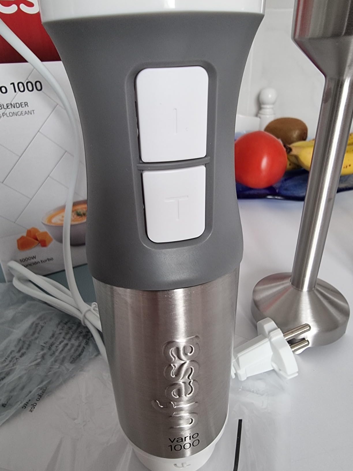 Ufesa BP4580 Vario 1000 Frullatore Immersione 1000W 1 Acc.