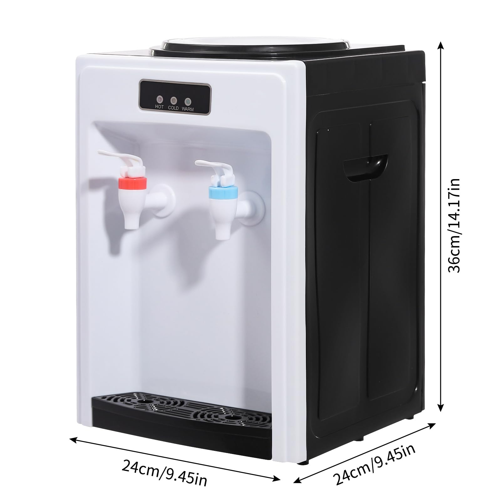 TiryyDrela Distributore Acqua Calda e Fredda Inox 500W