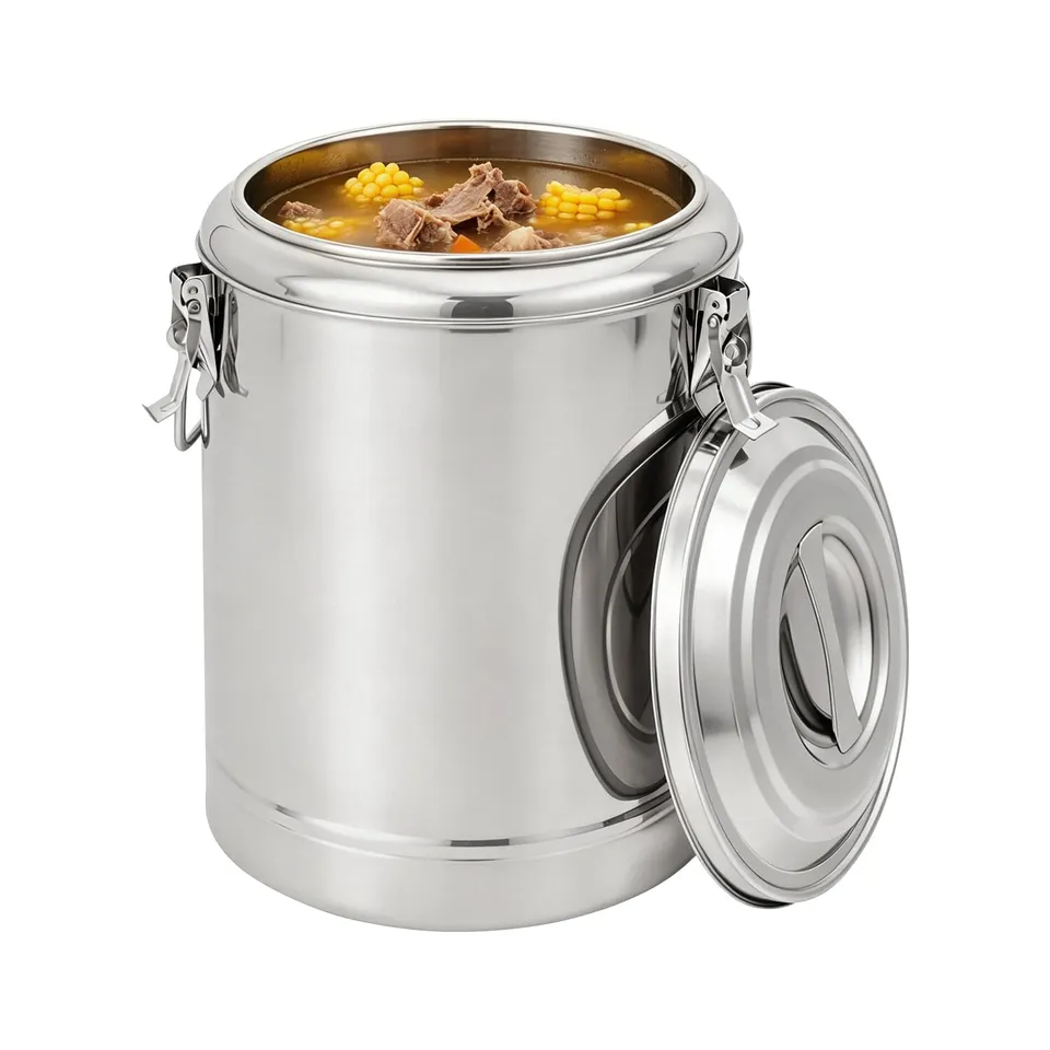 TiryyDrela contenitore termico inox 20L alimenti caldo