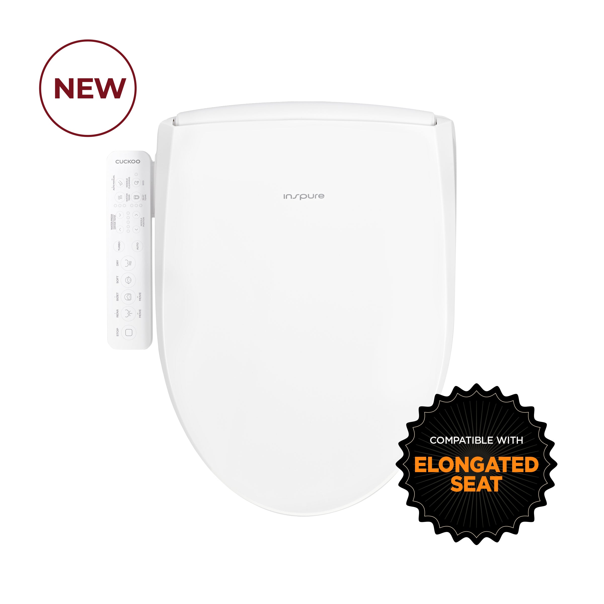 CUCKOO Inspure CBT-L2031W bidet elettronico sedile riscaldato