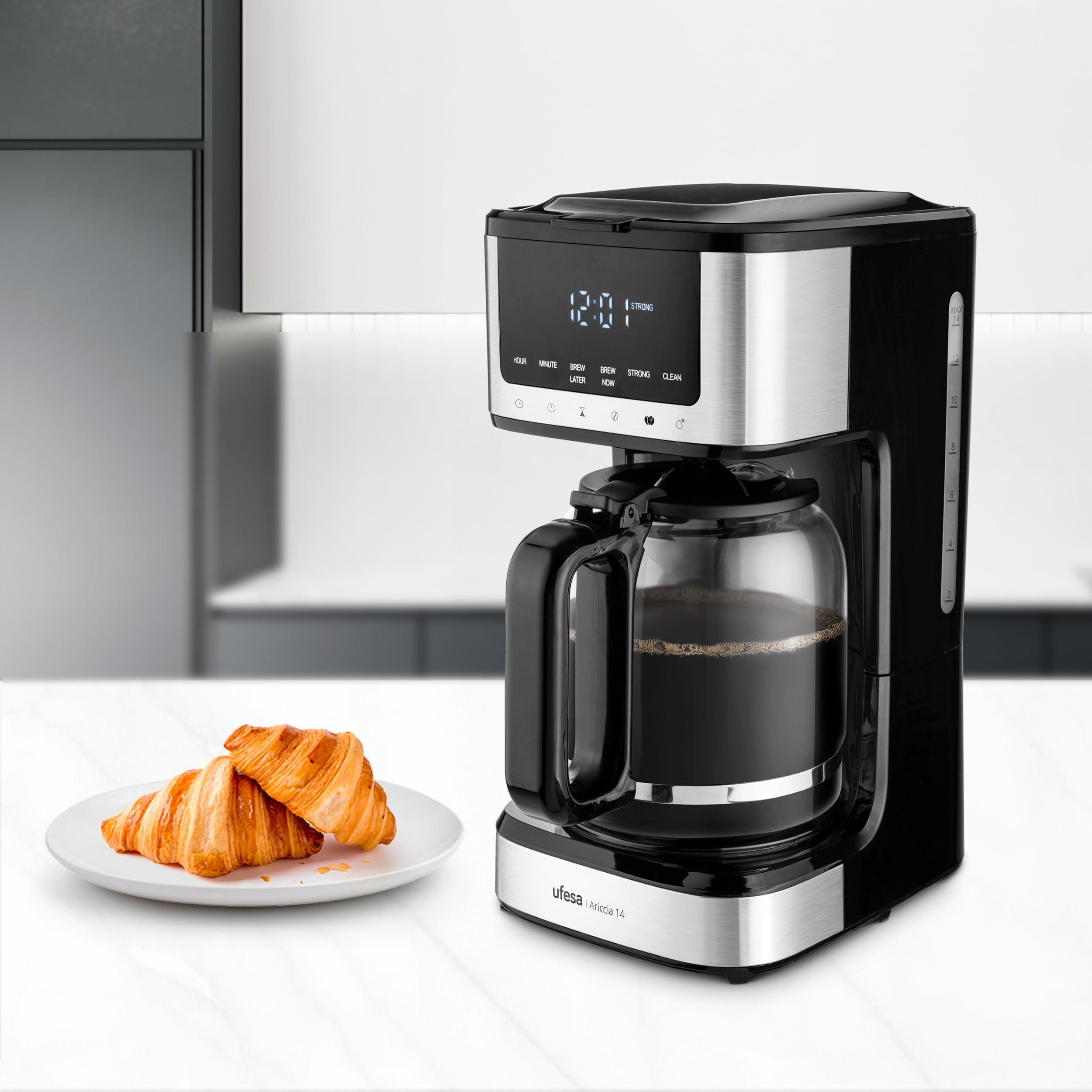 Ufesa Ariccia Macchina Caffè Filtro 14 Tazze 1,8 L