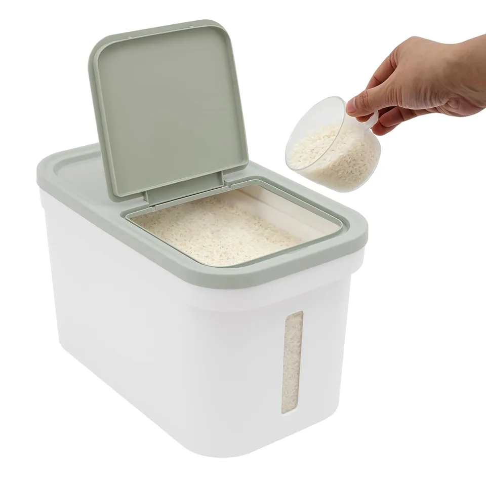 TiryyDrela contenitore riso ermetico 10 kg con misurino