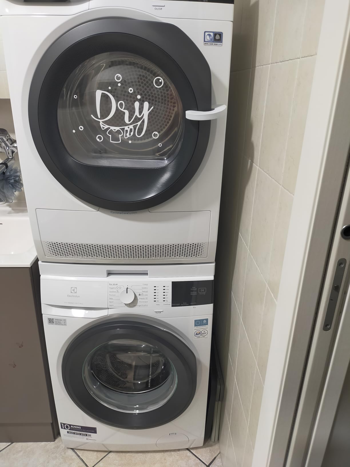 Electrolux EW6F210G lavatrice carica frontale bianco 10kg