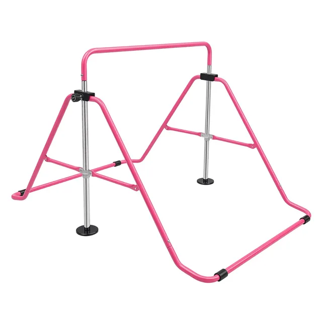 TiryyDrela Barra Ginnastica Bambini Pieghevole Rosa
