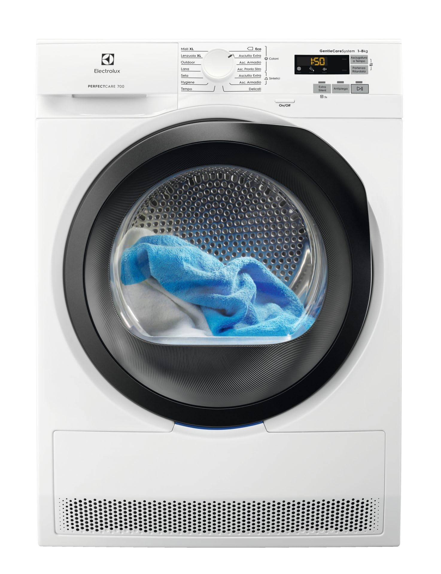 Electrolux PerfectCare 700 EW7H385S asciugatrice 8 kg pompa di calore