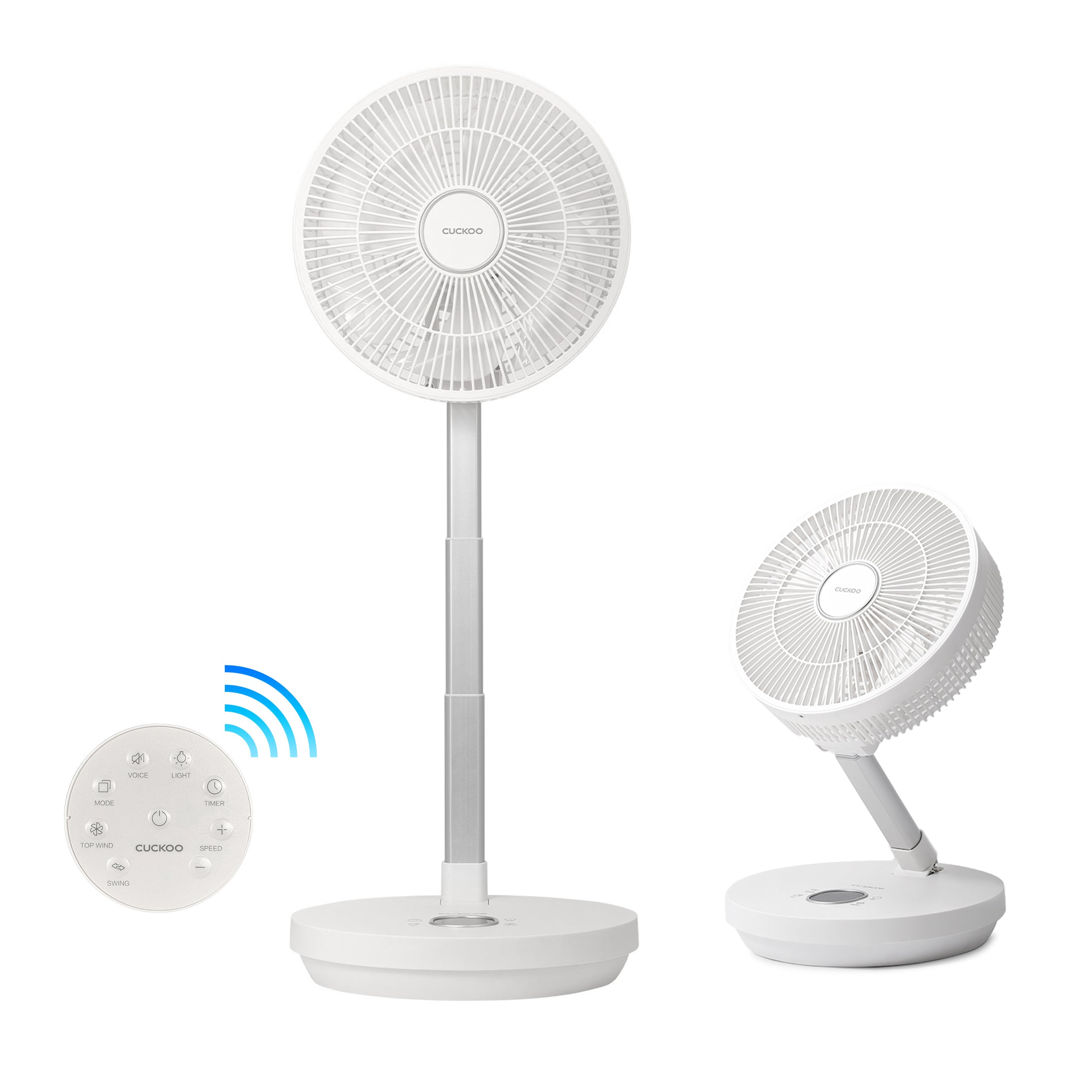 CUCKOO CF-ECL1010WH circolatore aria pieghevole 25 cm ricondizionato
