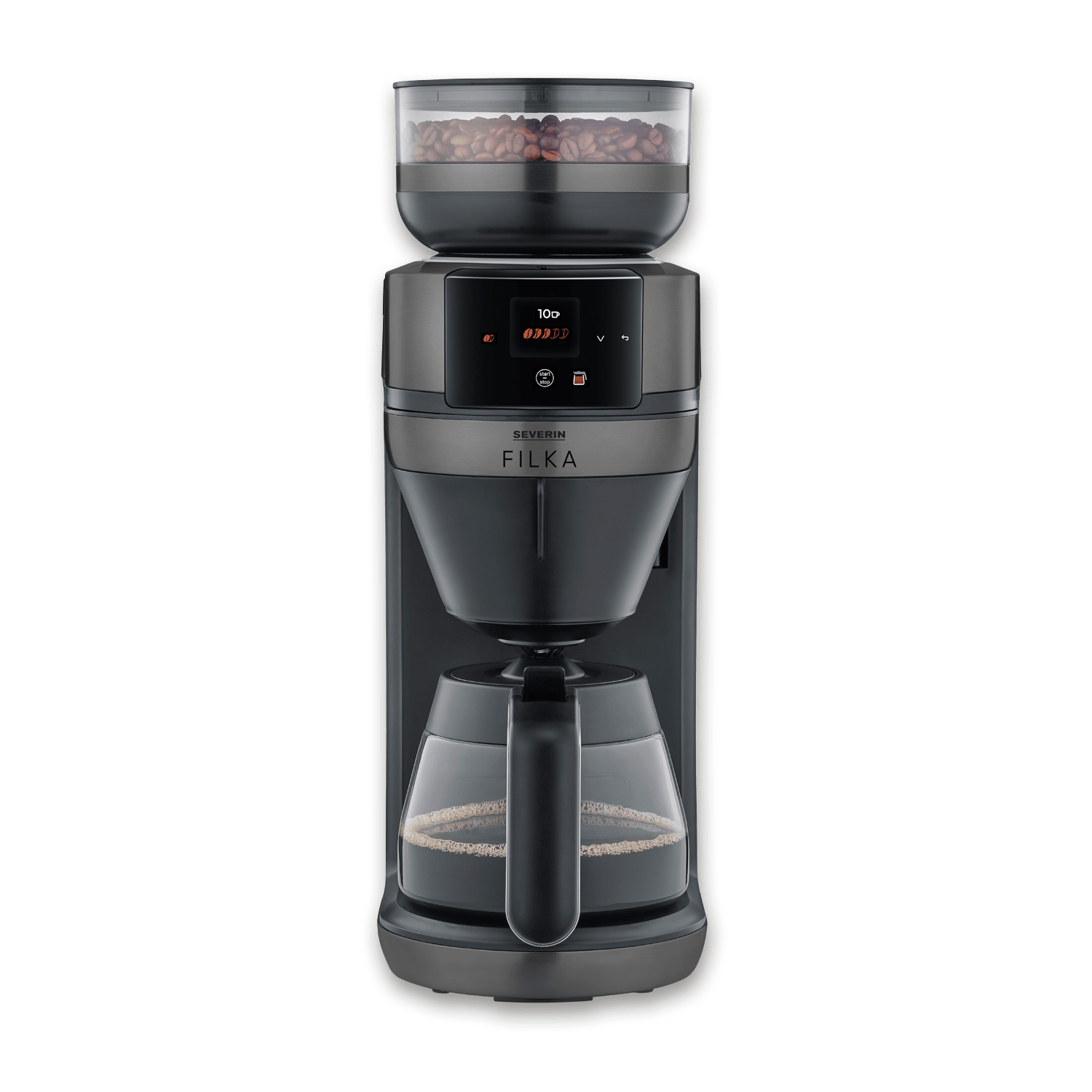 SEVERIN FILKA macchina caffè filtro automatica vetro