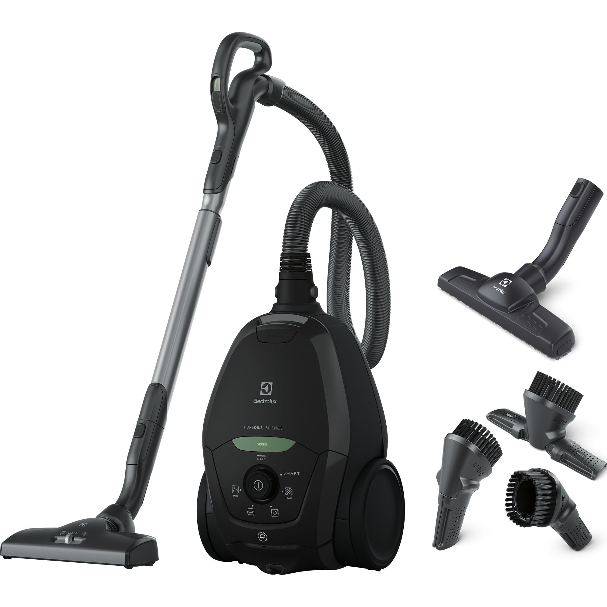 Electrolux Pure D8.2 PD82 aspirapolvere con sacco nero 3,5 L