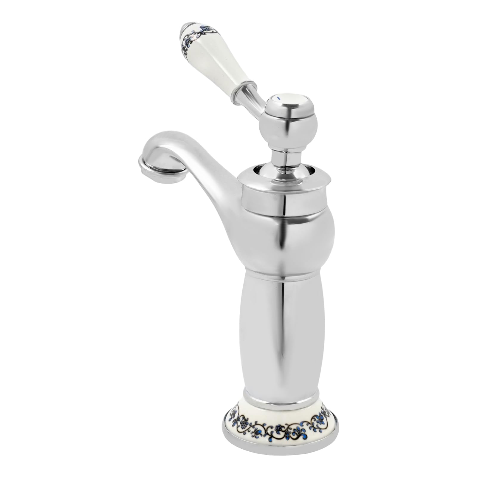 TiryyDrela Rubinetto Bagno Retro Rame Cromato Monoforo