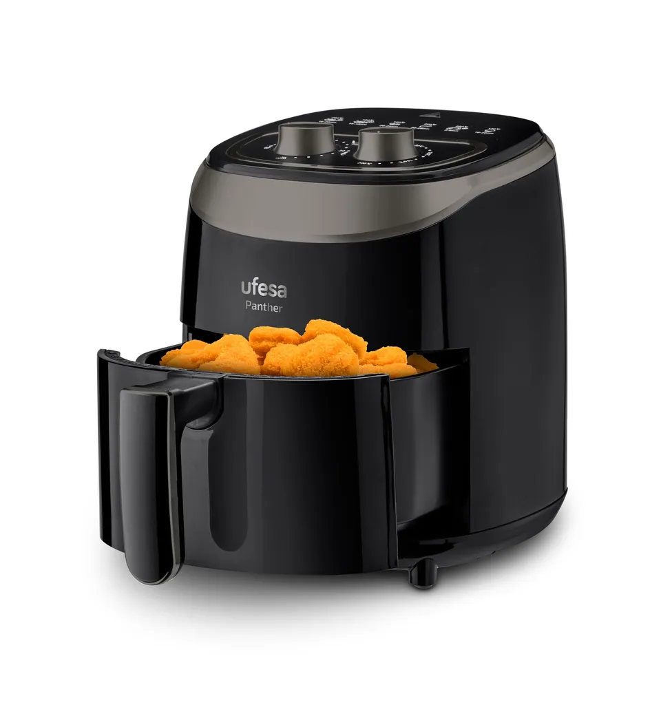 Ufesa Panther Friggitrice ad Aria 3,5L Nero 1200W