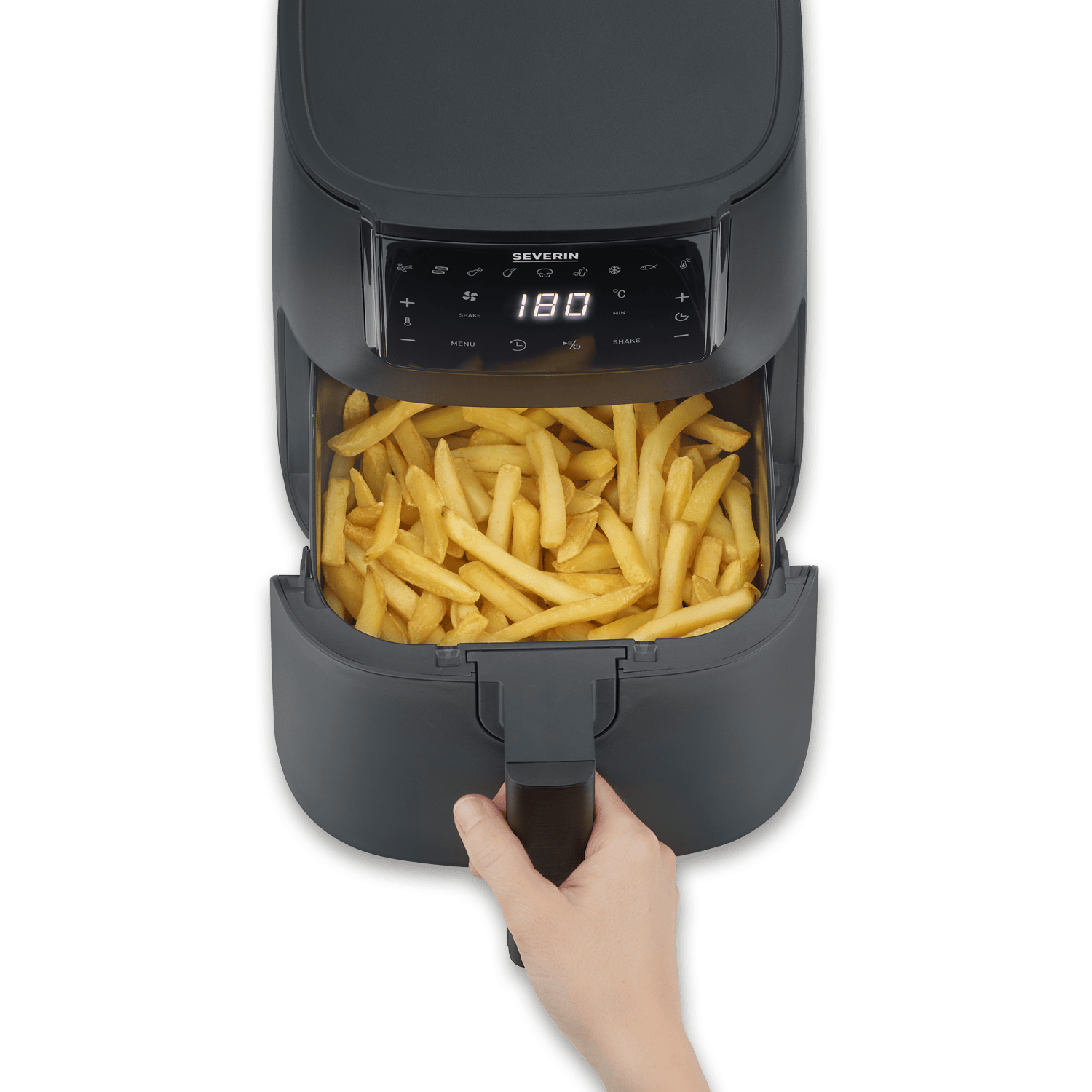 SEVERIN Black Line FR 2461 Friggitrice Aria 4 L