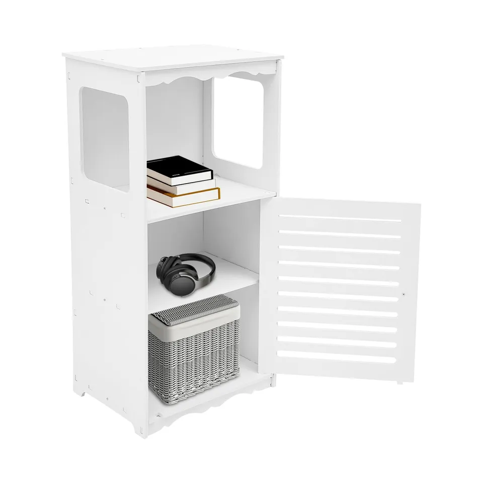 TiryyDrela Mobile Colonna Bagno Bianco in PVC 80 cm