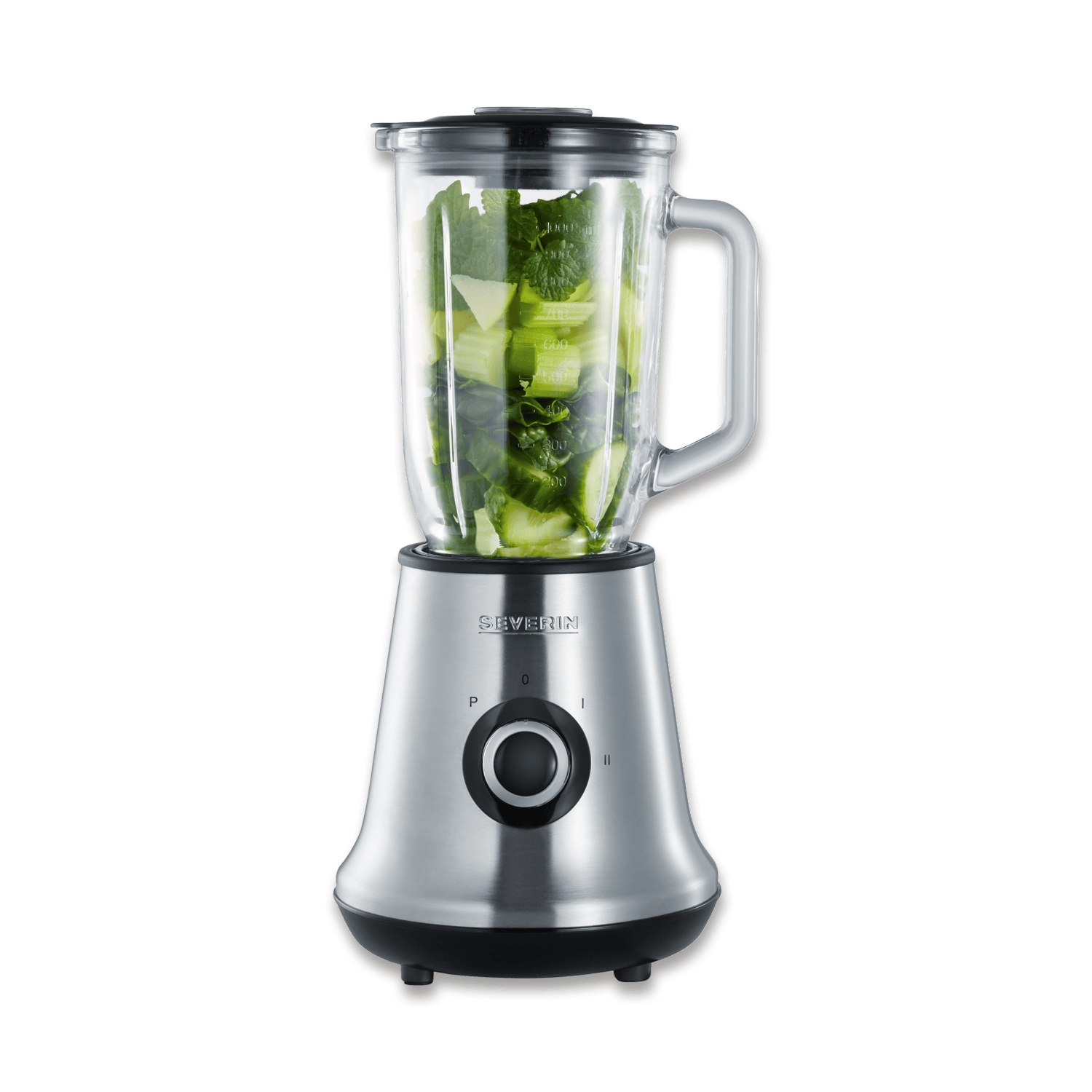 SEVO frullatore vetro acciaio inox pulse ghiaccio