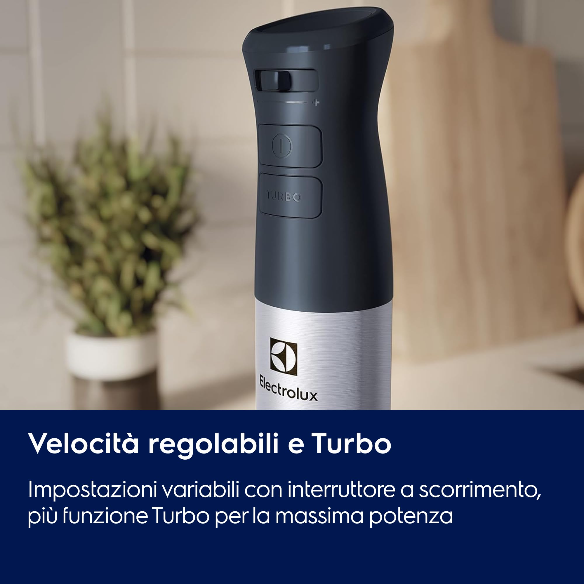 Electrolux Create 5 E5HB2-8SS frullatore a immersione Inox 1000 W