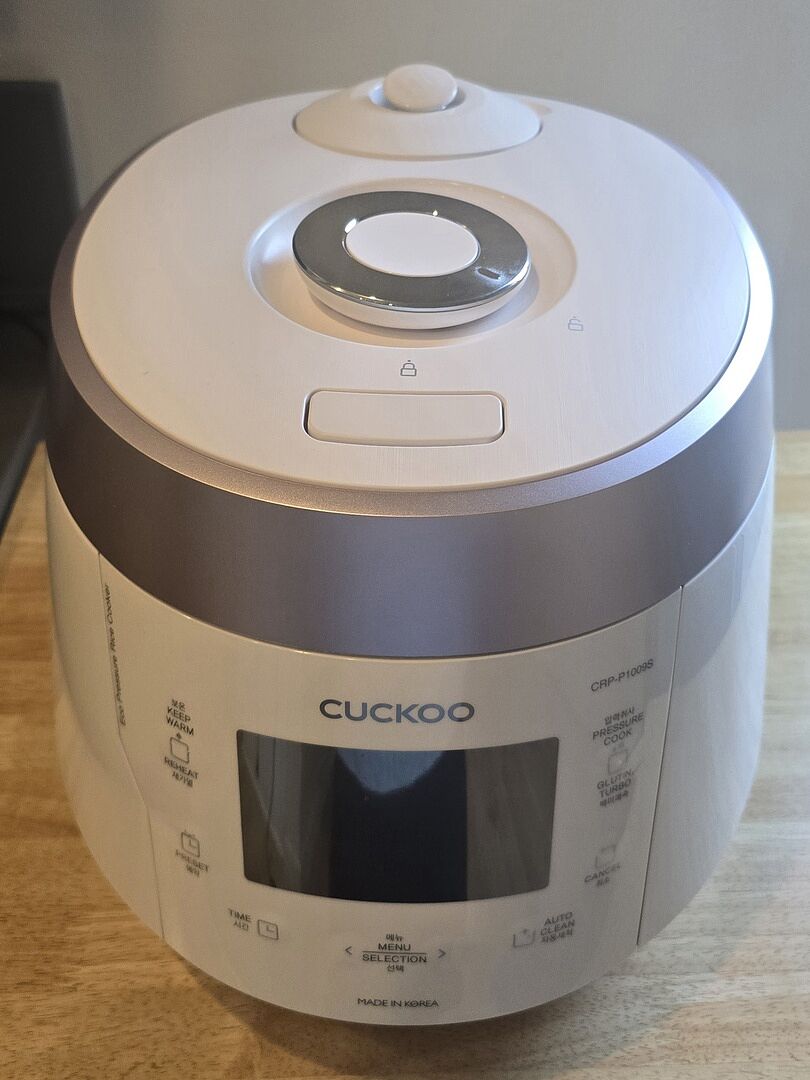 Cuckoo CRP-P1009S cuociriso pressione 10 tazze acciaio