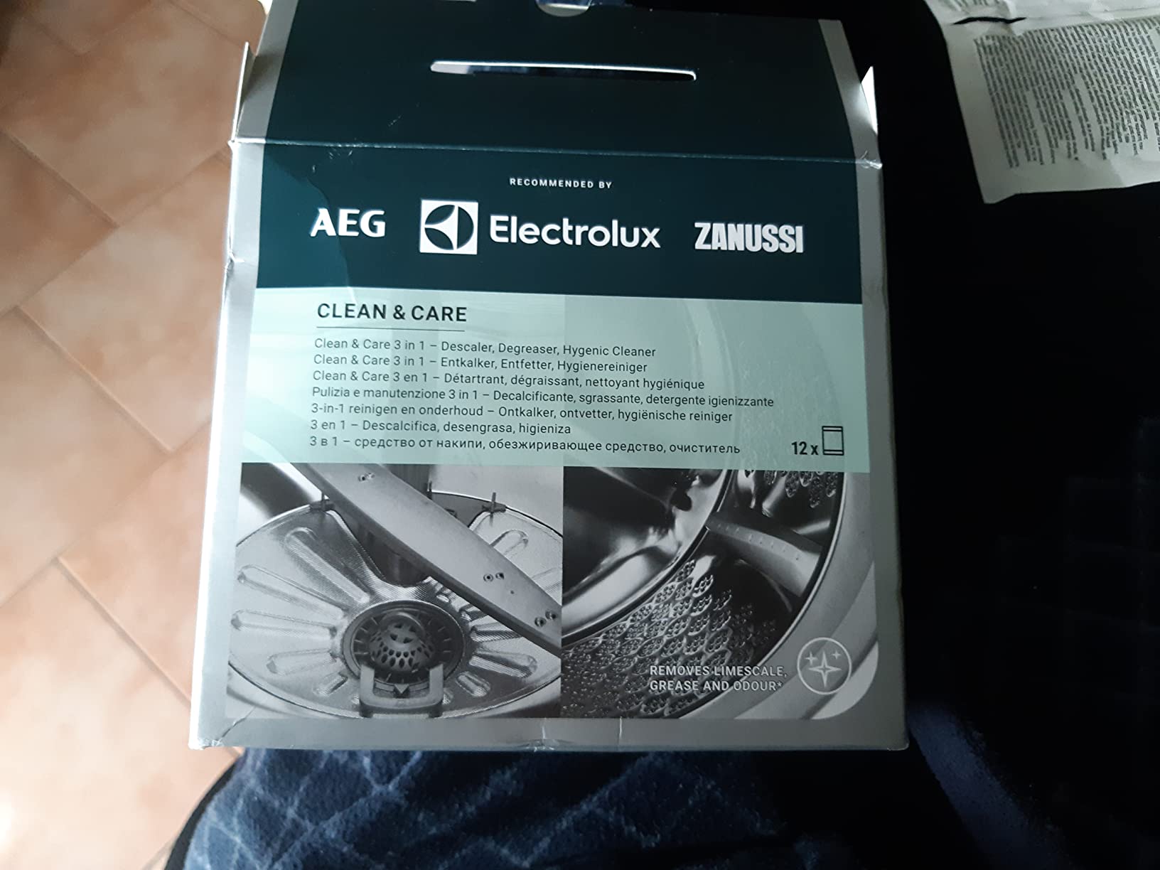 Electrolux Clean and Care Box decalcificante 12 bustine