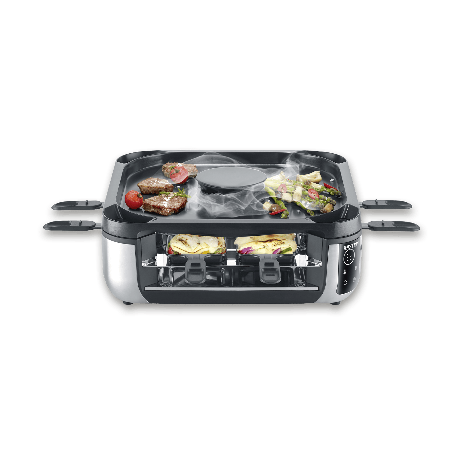 Severin Sevento RG 2379 Raclette 8 Padelle Antifumo