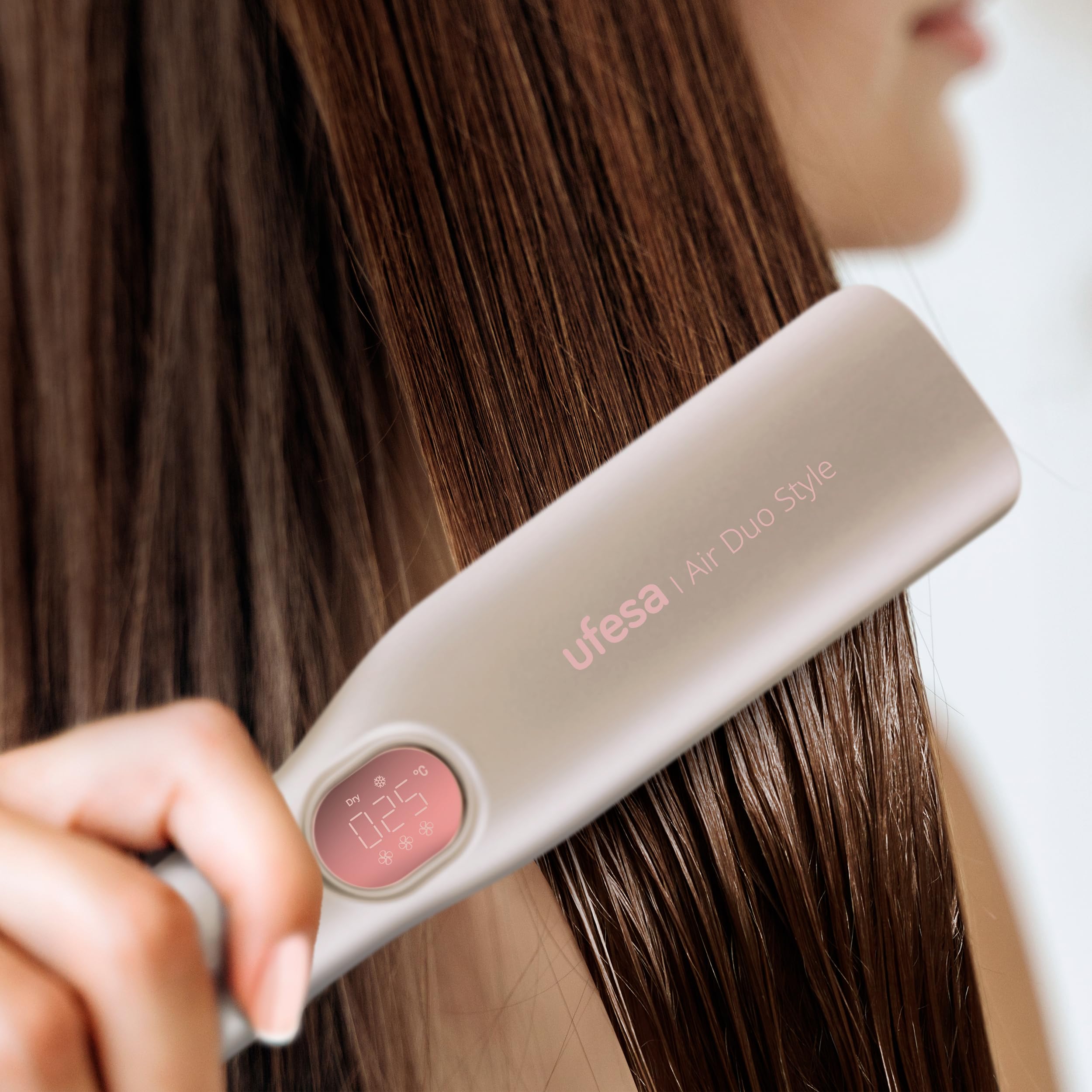 Ufesa Air Duo Style 3 in 1 piastra capelli ceramica