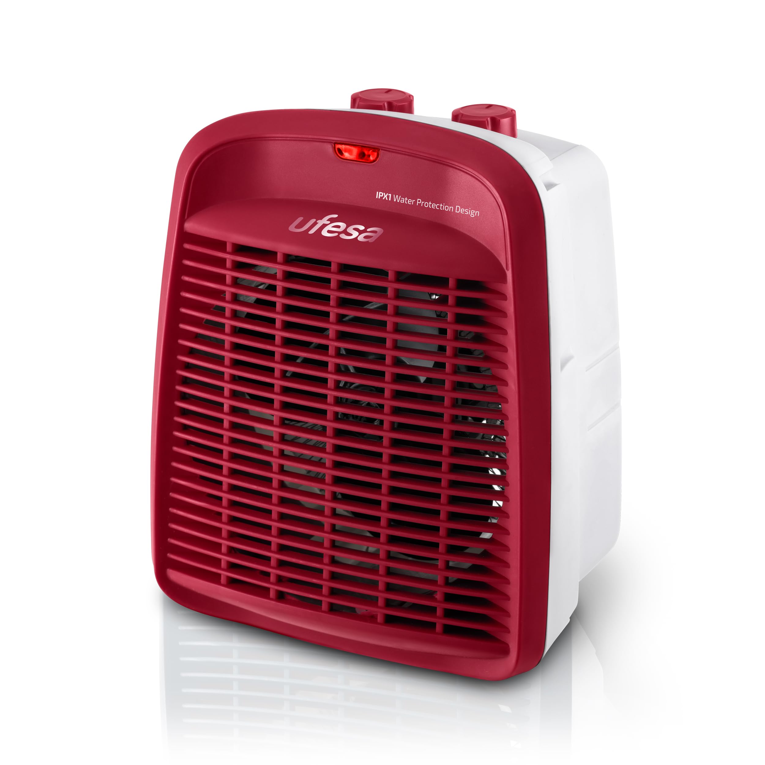 Ufesa Persei termoventilatore 2000W rosso bagno IPX1