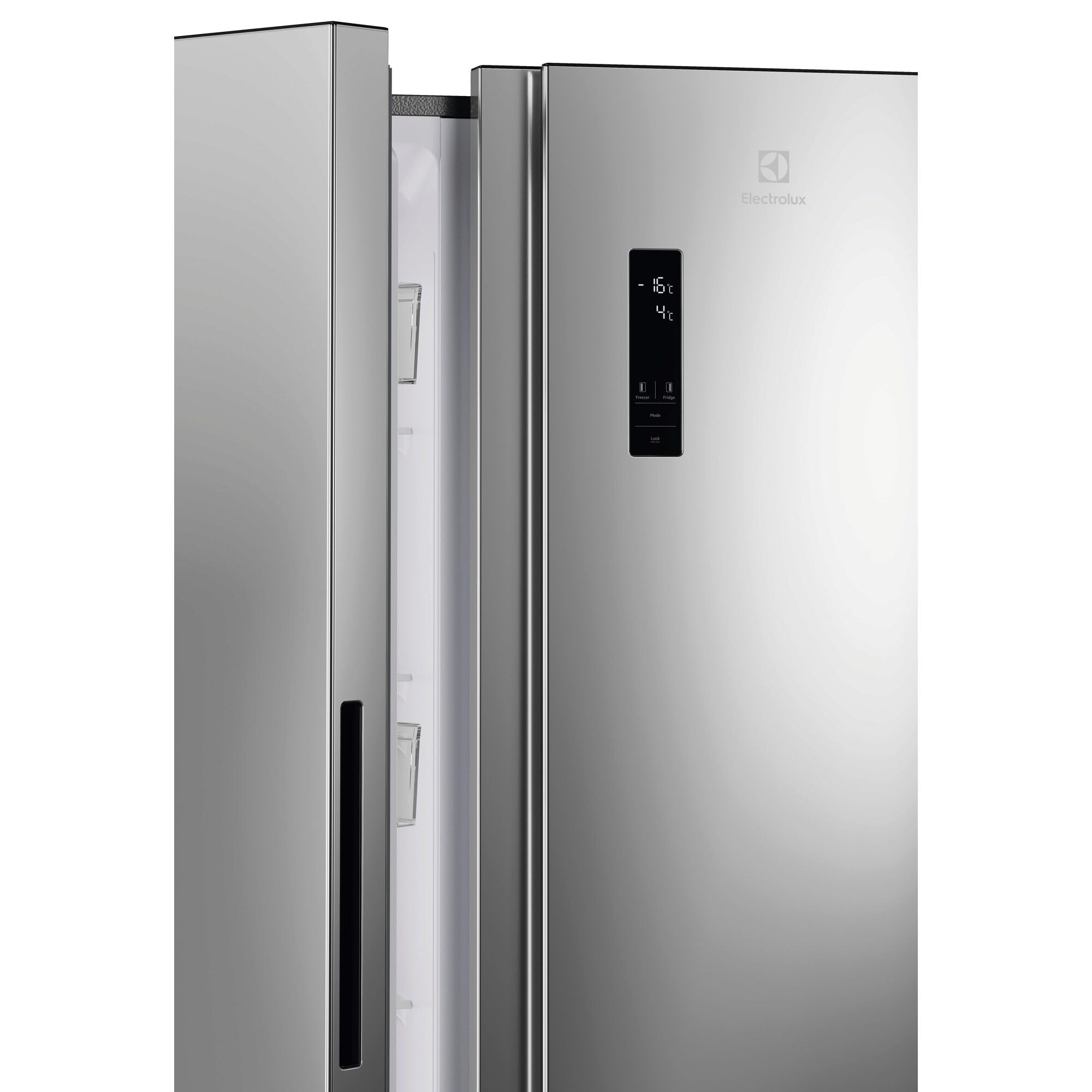 Electrolux Serie 600 EAT6ME53U0 Frigorifero Side by Side Inox