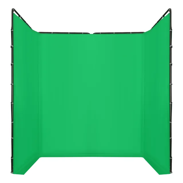 TiryyDrela Green Screen Sfondo Verde Fotografico Kit 4x2,4m