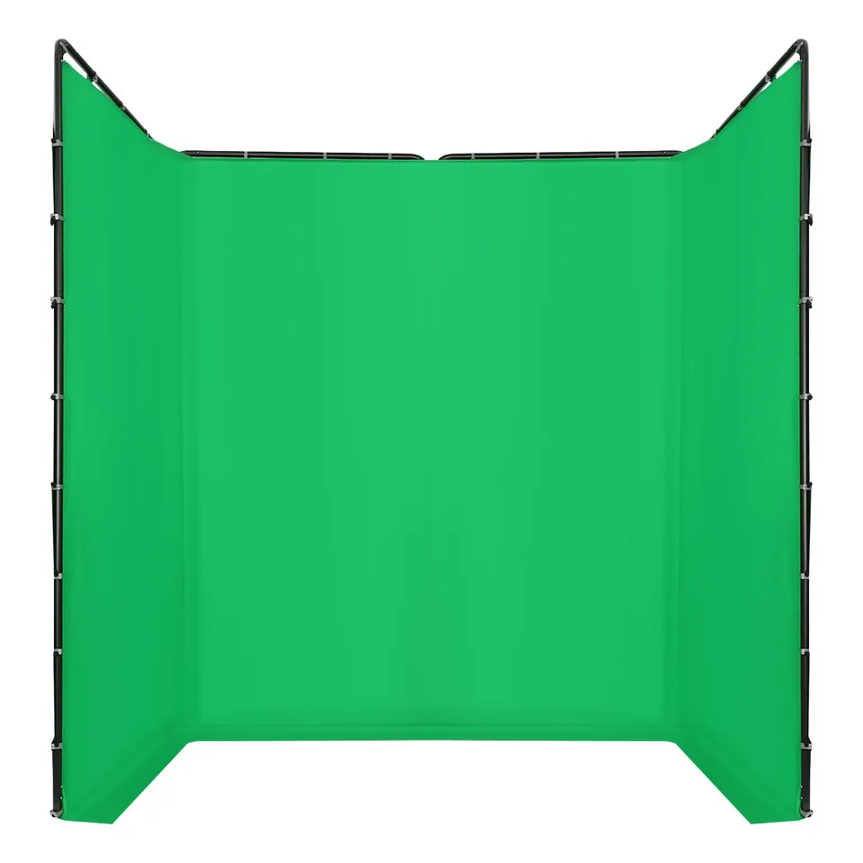 TiryyDrela Green Screen Sfondo Verde Fotografico Kit 4x2,4m