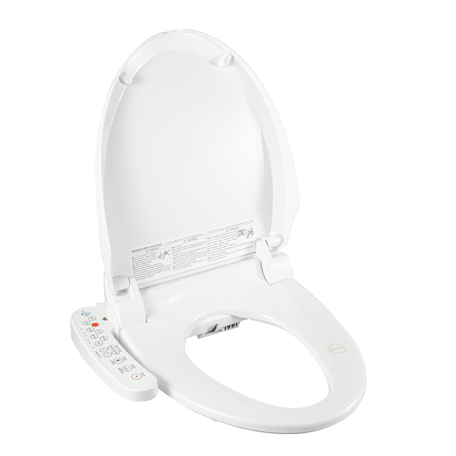 TiryyDrela Sedile WC Giapponese Elettrico con Bidet Riscaldato