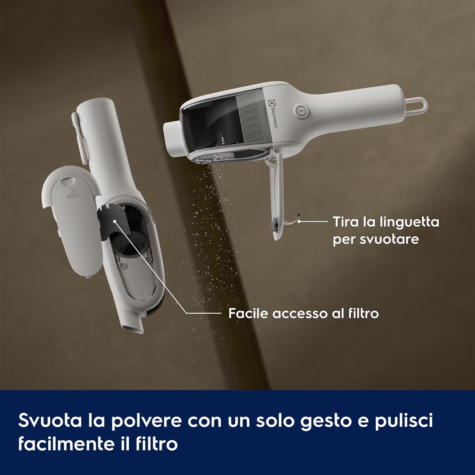Electrolux ErgoMini EH1EM10SW aspirapolvere portatile