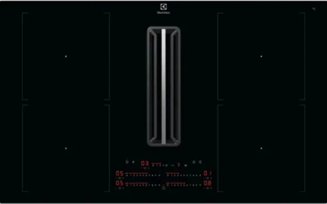 Electrolux KCD84453CK piano a induzione con cappa 83 cm